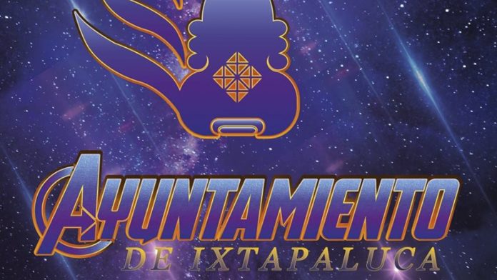 La fiebre de Avengers llegó al Ayuntamiento de Ixtapaluca, este es su nuevo logo