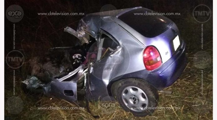 Un muerto y tres heridos deja choque de autobús