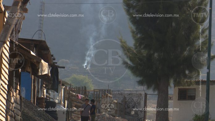Vecinos del Cerro de Punhuato, denuncian falta de atención ante incendios forestales