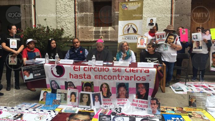 Caravana de Vida llega a Morelia con la esperanza de encontrar a sus familiares desaparecidos