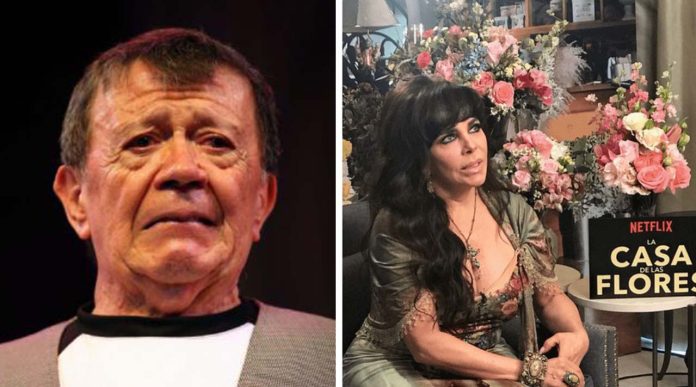 Comparten foto de Verónica Castro cuando era edecán en el programa de Chabelo