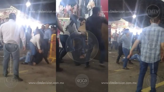 Se arman los golpes en la Expo Feria 2019 y detienen a cuatro