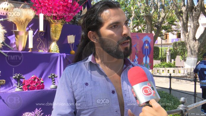 Actor moreliano lleva cuatro años consecutivos interpretando a Jesús en temporada religiosa