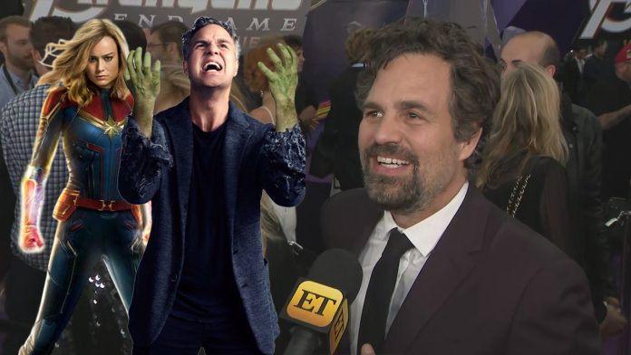 Mark Ruffalo se acaba de enterar que “Capitana Marvel” actuó en “Si Yo Tuviera 30”
