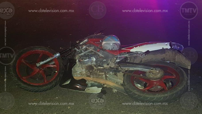 Grave sexagenario tras ser embestido por motociclista