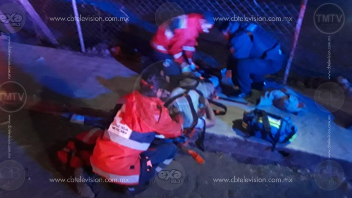Agreden a hombre con arma blanca en Morelia