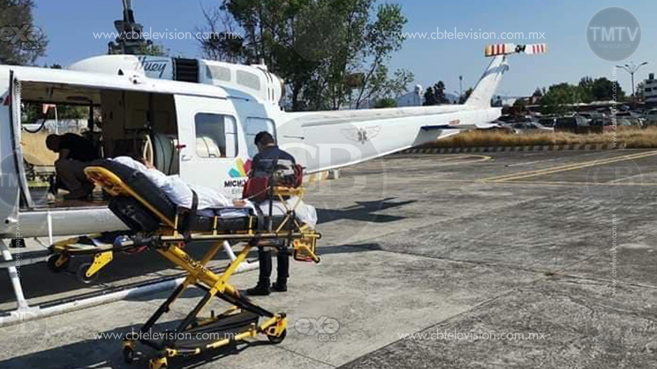 Dan auxilio aéreo a enfermo de dengue Dan auxilio aéreo a enfermo de dengue