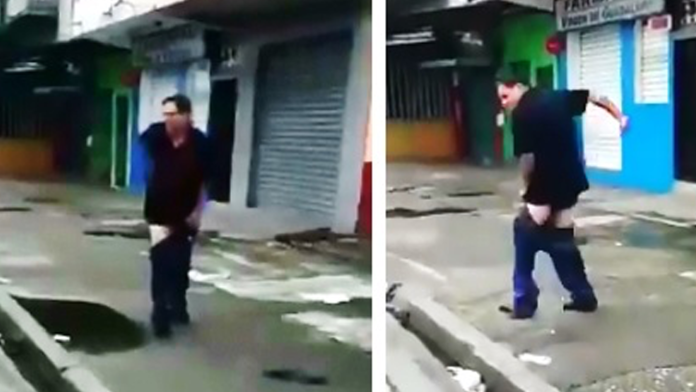VIDEO (+18): Se apuñala a sí mismo hasta morir por no pagar una deuda