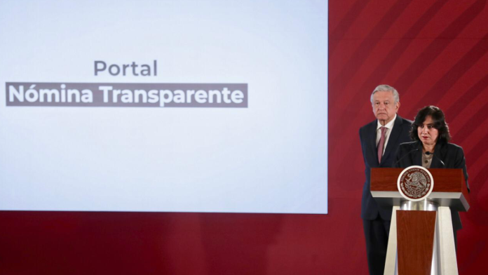 Función Pública transparenta la nómina del Gobierno Federal
