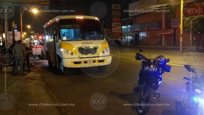 Ladrón hiere a chofer de camión