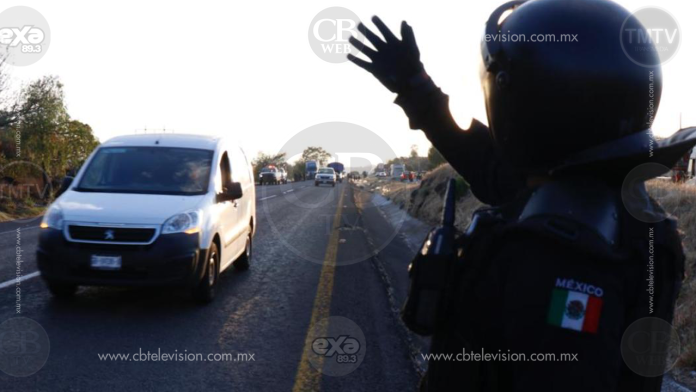 Fuerzas Federales aseguran a 30 inmigrantes centroamericanos en Michoacán