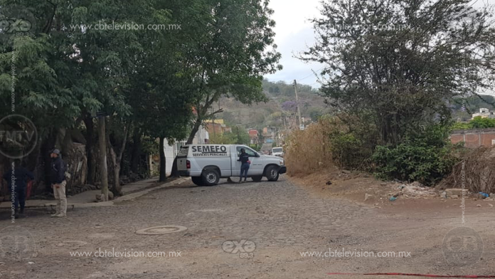 Hombre fallece acribillado a balazos en Jacona