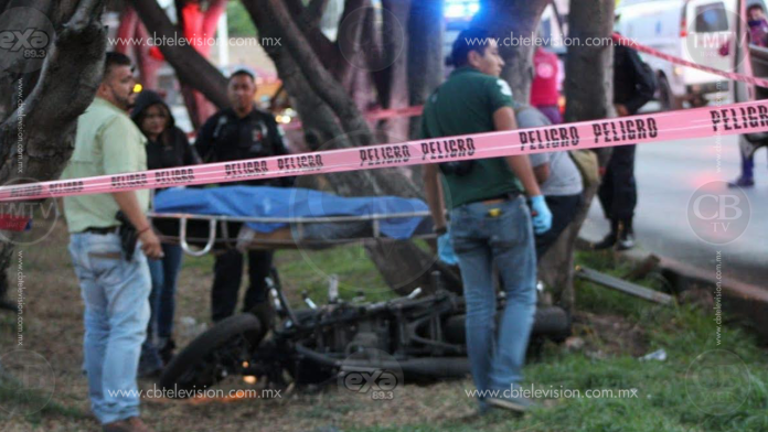 En accidente, pierde la vida un motociclista