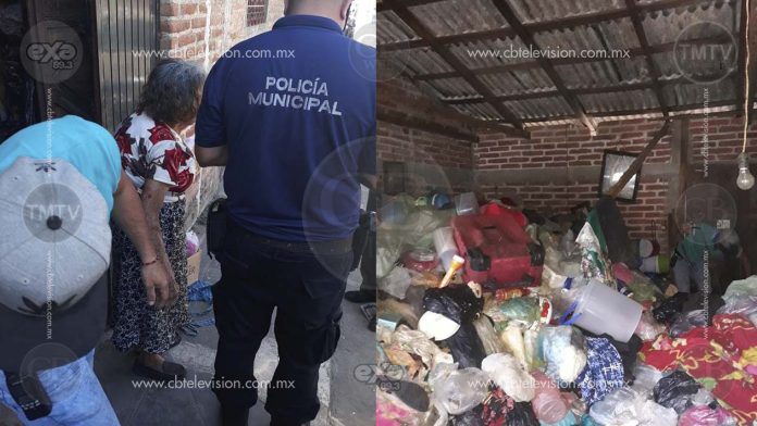Ayudan a ancianita que se encontraba atrapada en su casa con síntomas de deshidratación y falta de alimento