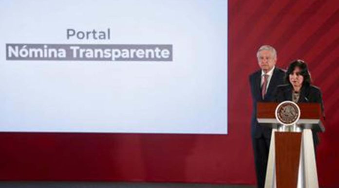Función Pública transparenta la nómina del Gobierno Federal