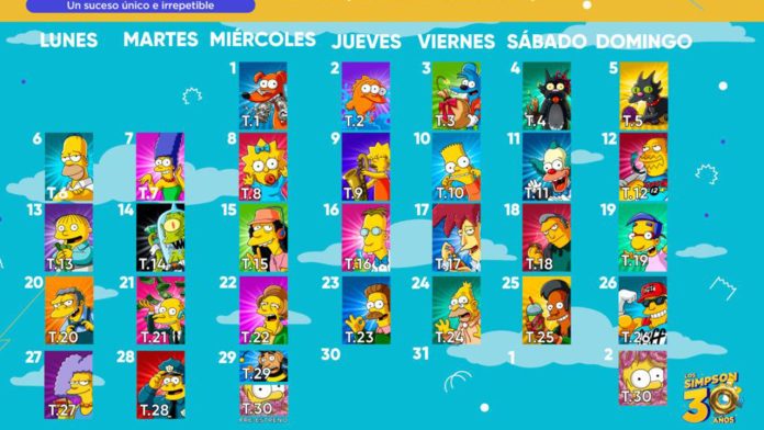 Fox anuncia maratón de las 29 temporadas de 'Los Simpson' en 29 días