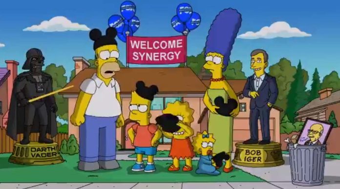 Video: Así celebraron Los Simpson su llegada a Disney