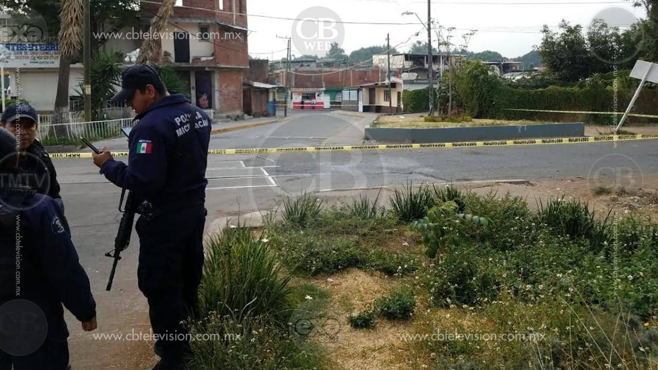 Oficial de la Policía Michoacán es asesinado a tiros Oficial de la Policía Michoacán es asesinado a tiros