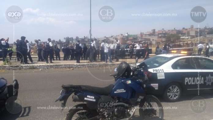 Persecución desata balacera en Morelia y capturan a tres