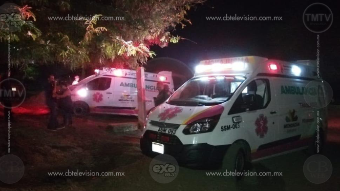 Auxilian a lesionados por fuegos pirotécnicos en Uruapan