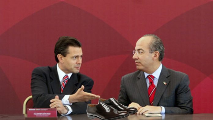 Comparan calzado de Obrador con el de Peña y Calderón, los precios causan indignación