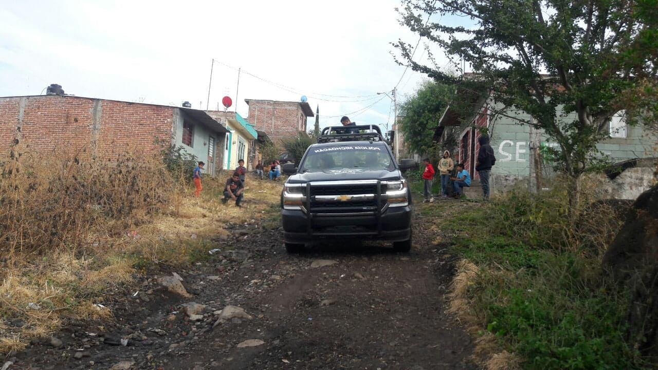 Recupera SSP vehículo con reporte de robo en Uruapan Recupera SSP vehículo con reporte de robo en Uruapan