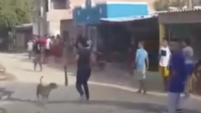 VIDEO: Vecinos atacan a familia por cambiar la contraseña del WiFi