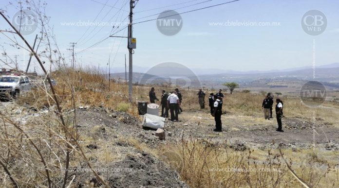 Encuentran tambos con líquido químico en Misión del Valle