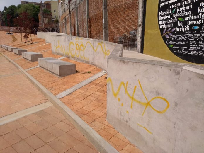 'Plaza de la paz' sin 