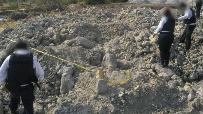 Hallan huesos humanos cerca del fraccionamiento Tres Marías