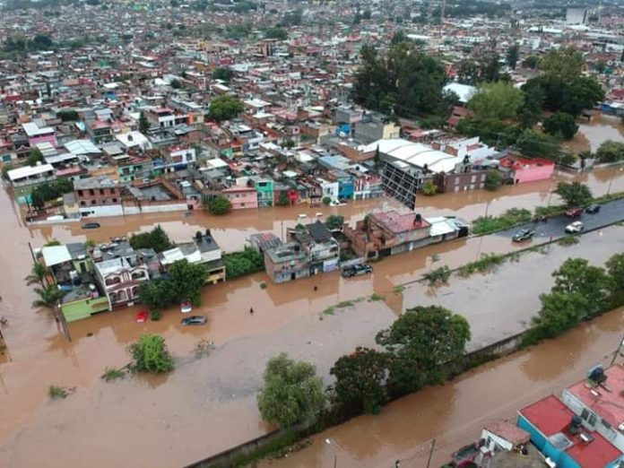 Lluvias preocupan a la colonia Jacaranda
