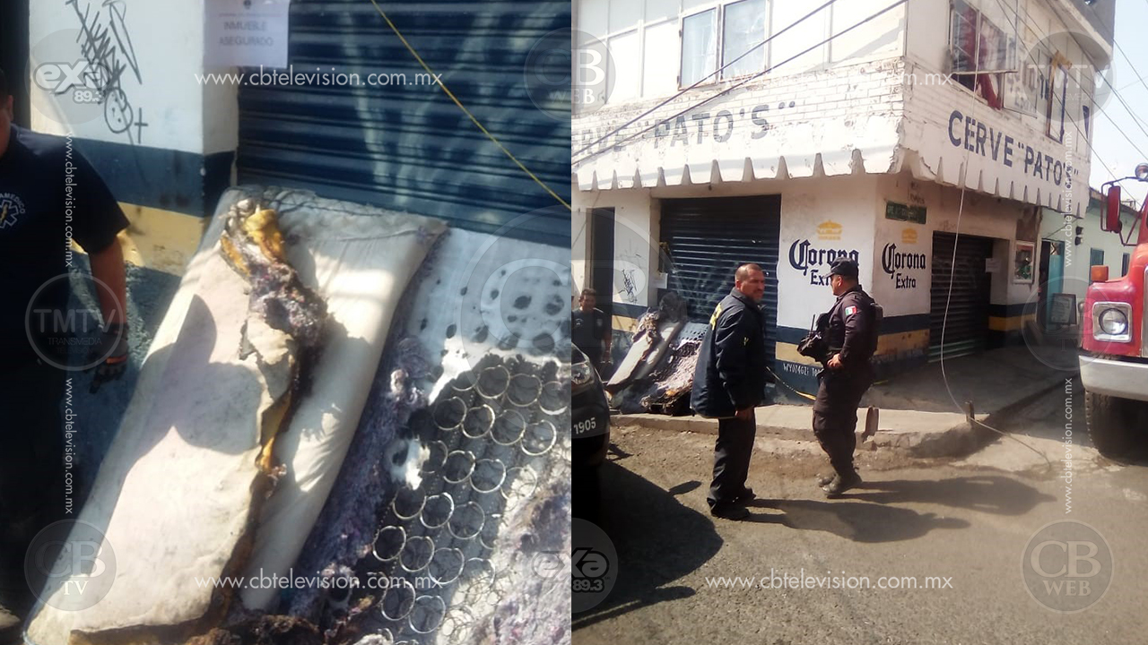 Mujer en depresión le prende fuego a un colchón dentro de su vivienda