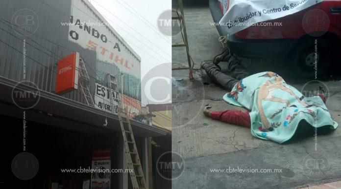 Fallece hombre al caer de su casa en Zitácuaro 