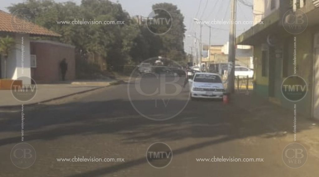 Taxista es acribillado a balazos en Uruapan
