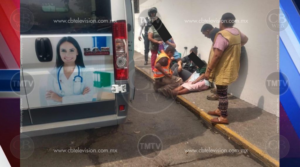 Adulta mayor resbala, se golpea la cabeza y muere en la Niño Artillero