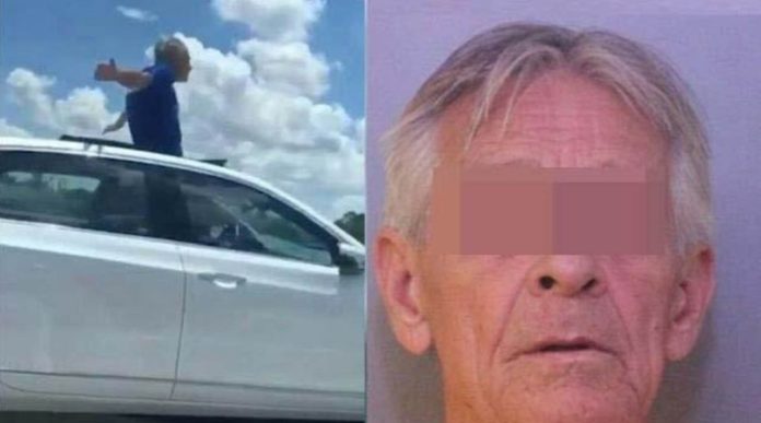 Anciano viaja a 160k/h en posición del Titanic para ser encarcelado