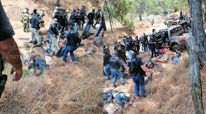 Sube a 10 la cifra de muertos tras enfrentamiento en Uruapan