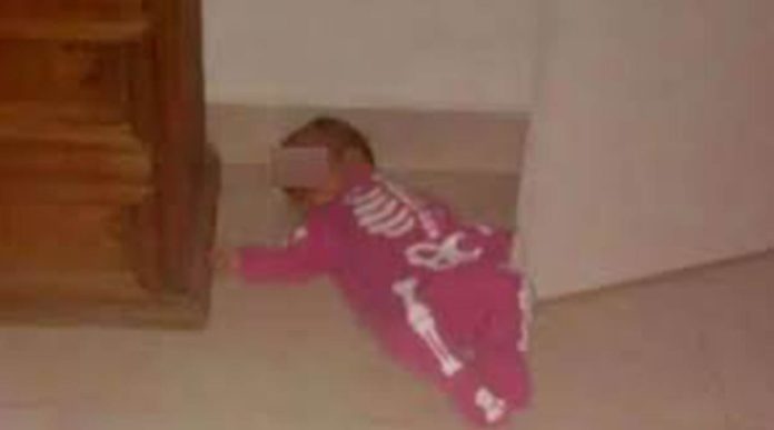 Mujer golpeaba y grababa a bebé para extorsionar a su padre
