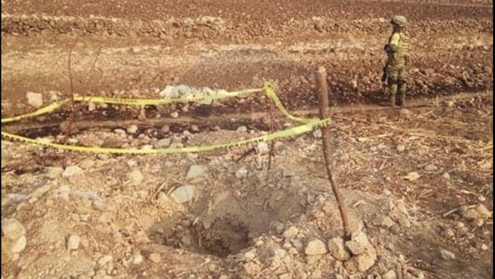 Hallan toma clandestina de combustible cerca de Cuto del Porvenir
