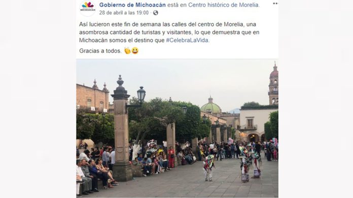 Ciudadanos critican publicidad del estado que asegura en Michoacán se celebra la vida