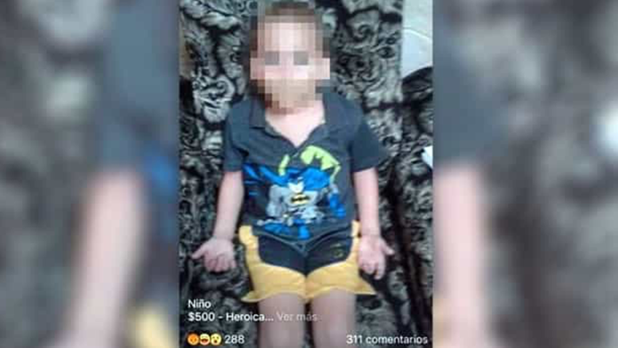 En redes sociales, mujer pone en venta a su sobrino por 500 pesos