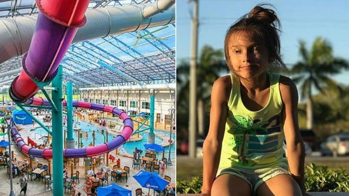 Niña sufre infarto al lanzarse por un tobogán