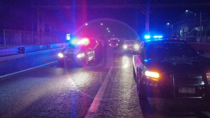Motociclista derrapa y queda malherido en la Avenida Morelos Norte