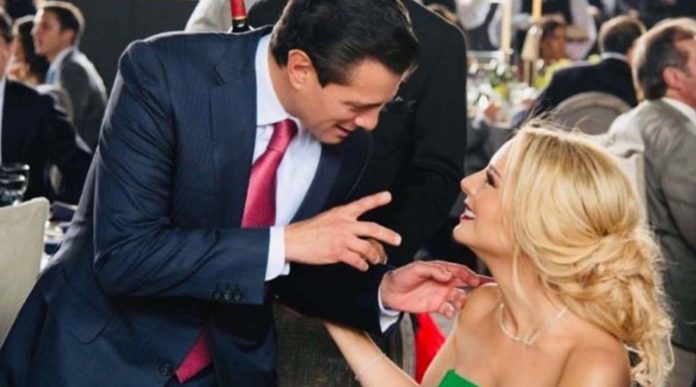 Con este mensaje la modelo Tania Ruiz da a conocer como la conquistó Peña Nieto