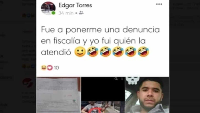 Despiden a policía que se burló de su ex pareja por denunciarlo