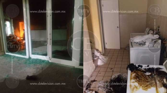 Grupo armado destroza a balazos un hotel en Aguililla