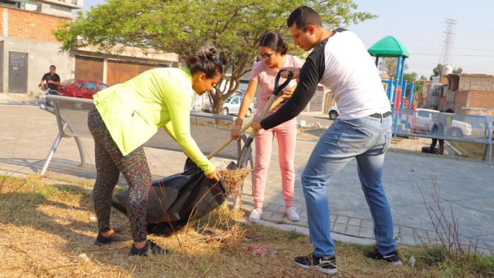 Recupera Sedesoh parque público en la colonia Loma Larga, en Morelia