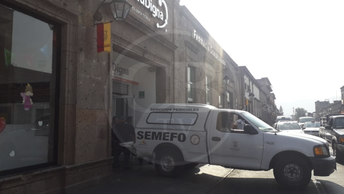 Muere una persona al interior de un laboratorio médico en el Centro de Morelia