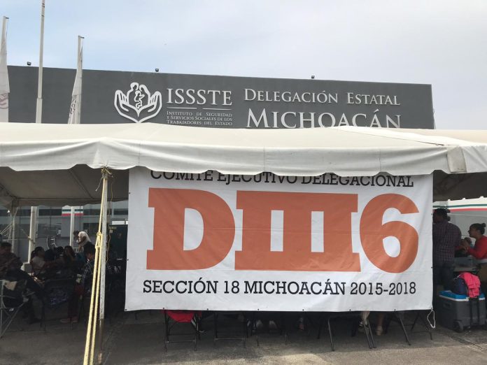 Cumple 8 días la DIII6 en delegación del ISSSTE