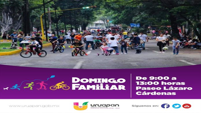 Alistan quinta edición del “Domingo Familiar”
